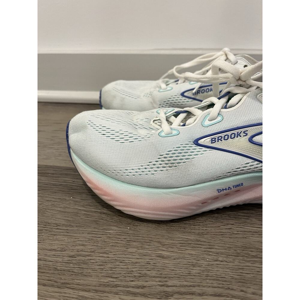 Brooks Womens Glycerin 22 1204341D110 Blue Running Shoes Sneakers Size 9 D WIDE - Picture 2 of 16